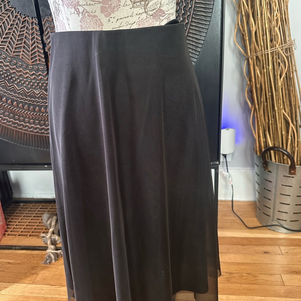 1. State Black Midi Skirt